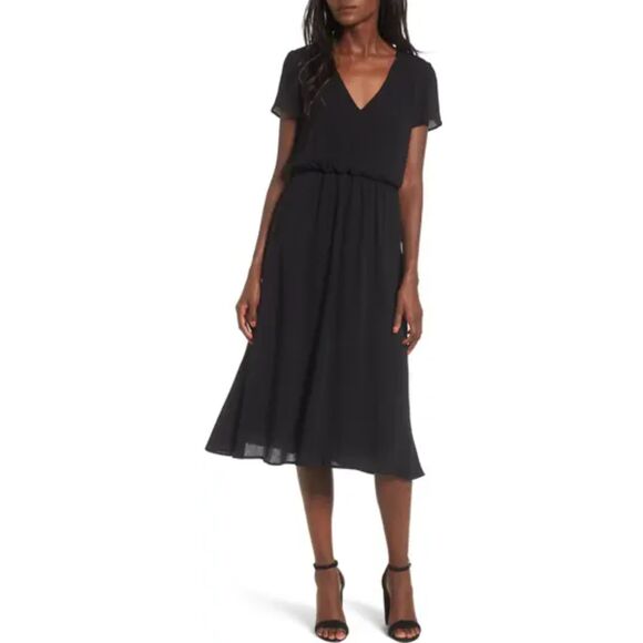 WAYF Blouson Dress |‎ Size S - Picture 1 of 6